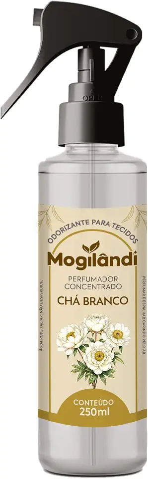 Odorizante Água Perfumada Para Tecidos Chá Branco 250ml