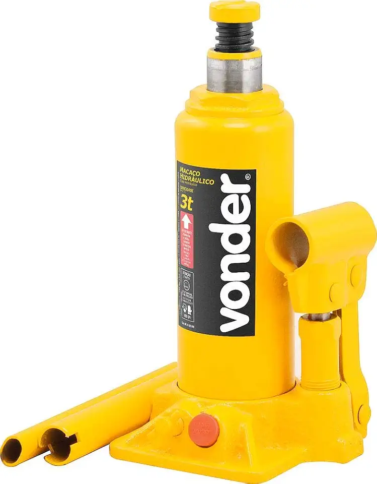 Vonder, Macaco Hidráulico Tipo Garrafa, 3 Toneladas (3 Tf).
