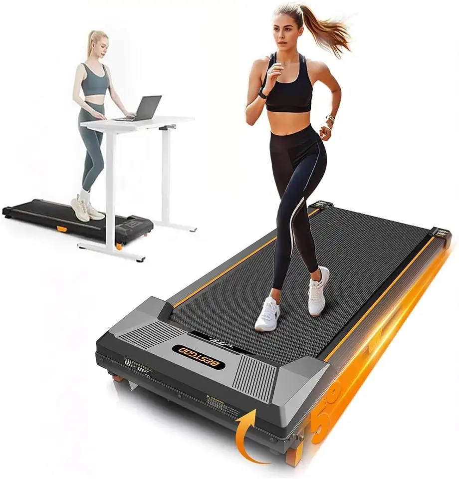 Esteira Ergométrica Eletrica, Esteira Portátil Fitness Residencial Até 120 kg Aparelhos de Academia em Casa