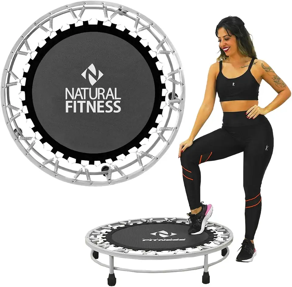 Cama Elástica Mini Jump Profissional Academia Consport Preto