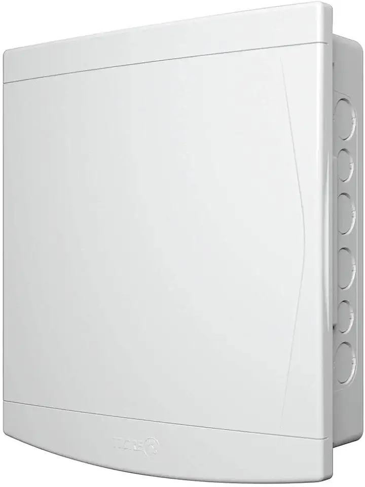 Quadro de Distribuição de Embutir 12/16 Disjuntores Branco