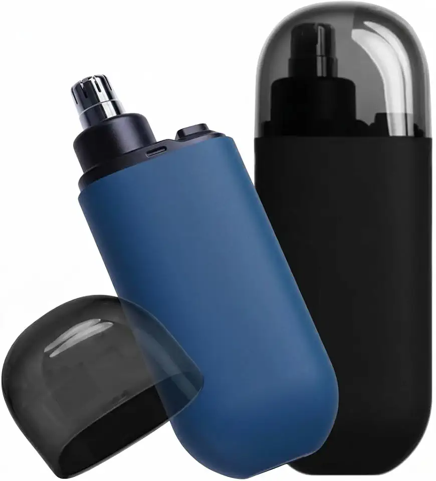 Aparador de Pelos de Nariz Profissional Recarregável USB – Silencioso, Compacto e Resistente à Água | Lâmina de Aço Inoxidável de Alta Precisão