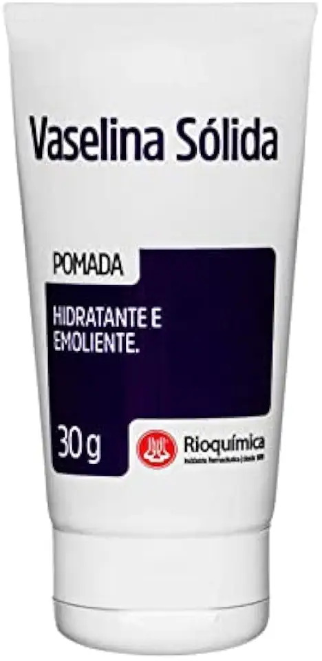 Kaxilu Vaselina Sólida - Pomada 30g - Emoliente e Lubrificante - Indicado para Tratamento de Rachaduras e Odontologia - Bisnaga de 30g