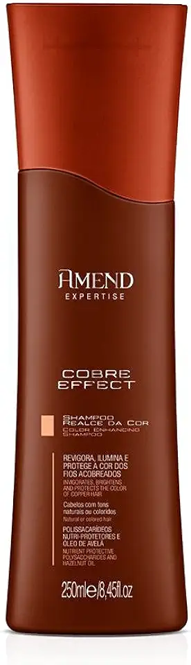 Shampoo Amend Expertise Realce da Cor Cobre Effect 250ml