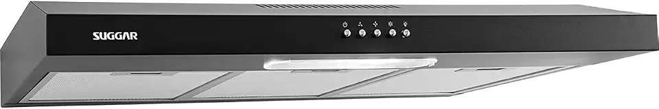 SUGGAR DEPURADOR DE AR SLIM 80CM 3 VEL. PRETO 110V DPS181PT
