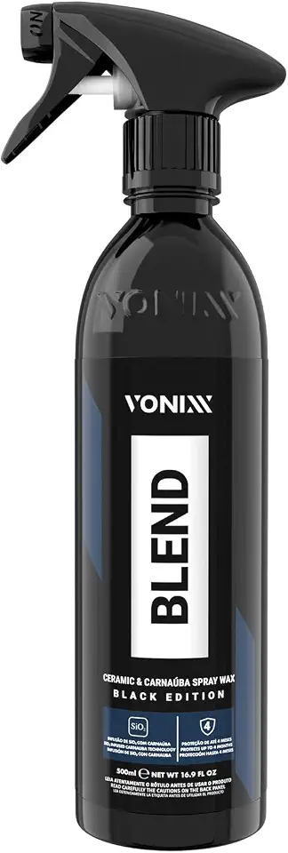 Vonix Blend Ceramic & Carnaúba Spray Wax Black Edition