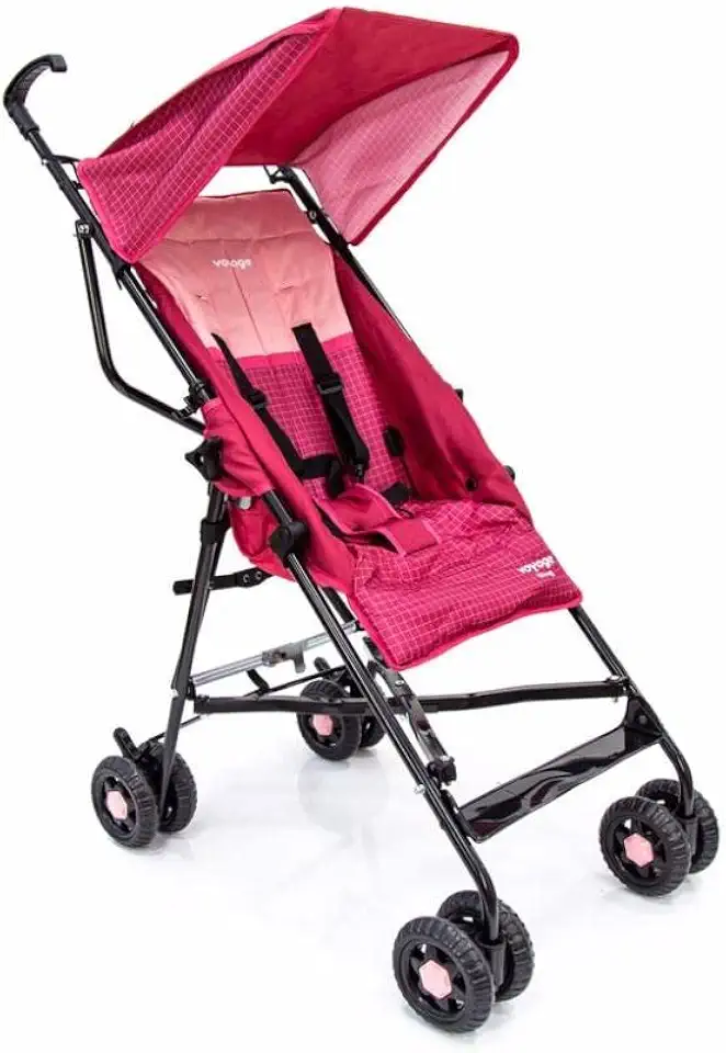 Carrinho de Bebê Umbrella Wing Voyage Rosa