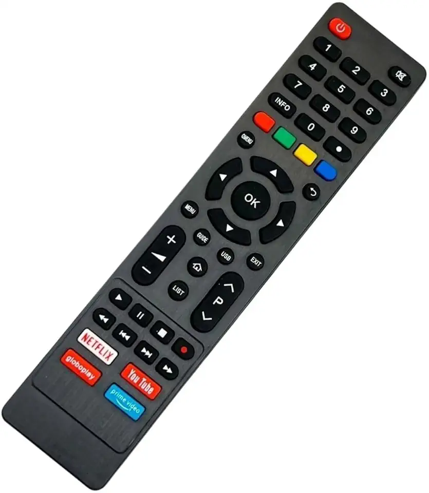 Controle Remoto Para Smart TV Compatível com PHILCO Universal