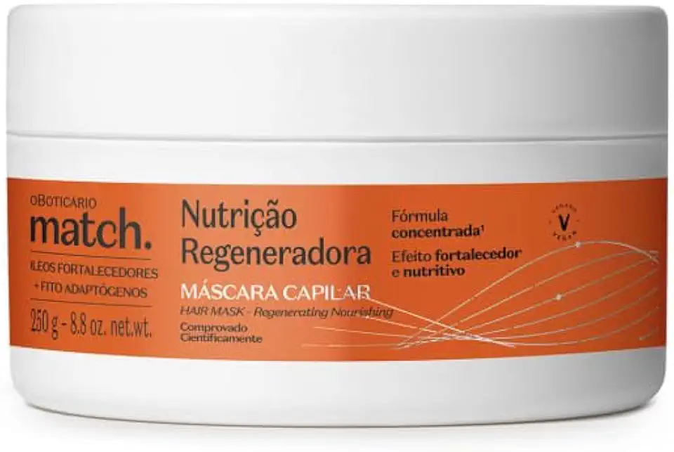 O Boticário Máscara Capilar Match Nutrição Regeneradora 250g