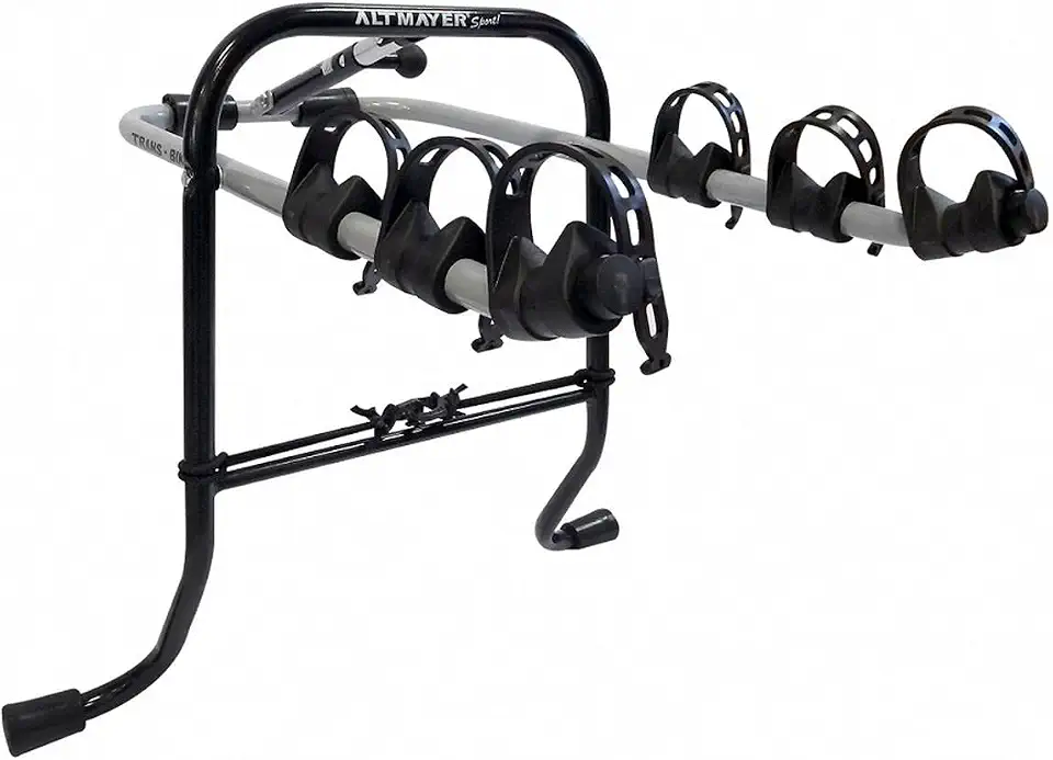 Suporte Veicular Reforçado Transbike Luxo Premium para 3 Bicicletas - Altmayer AL-193