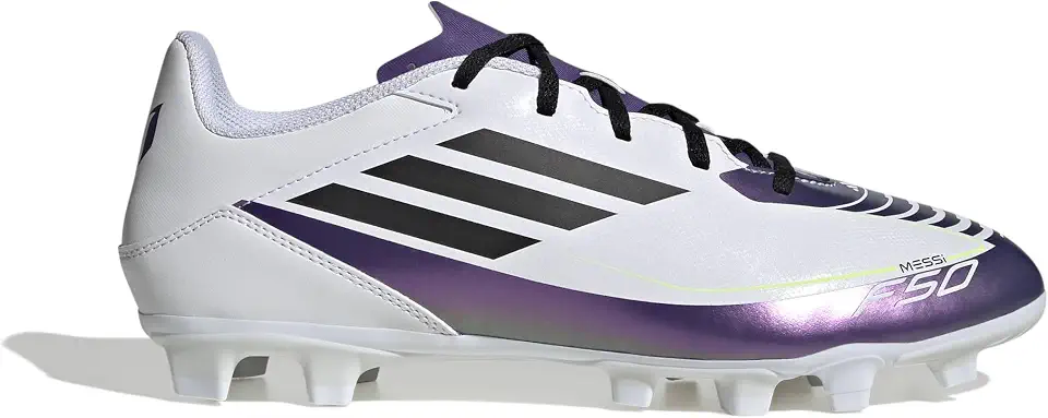 Chuteira Campo Adidas F50 Club Messi Cloud White/core Black/purple Ie9093 39