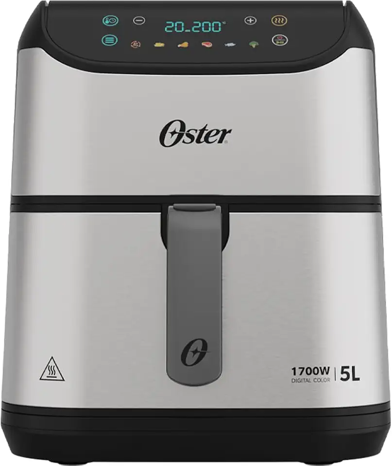 Fritadeira Digital Inox Oster 5L com Painel Touch 220V
