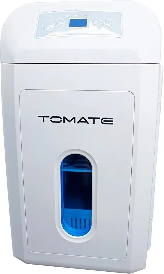 Mini Refrigerador Portátil 28L Frigobar Dual Cooler Veicular 12v/24v Mini Geladeira Com Alça para Transporte Resfria e Aquece Alimentos e Bebidas