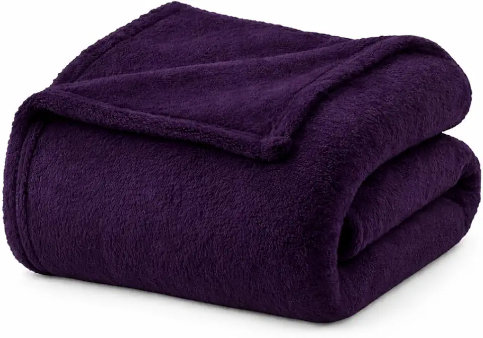Camesa Cobertor Manta Microfibra Casal, Lisa 100% Poliéster, 1,80 x 2,00 m, Toque Aveludado, Antialérgico (Vinho)