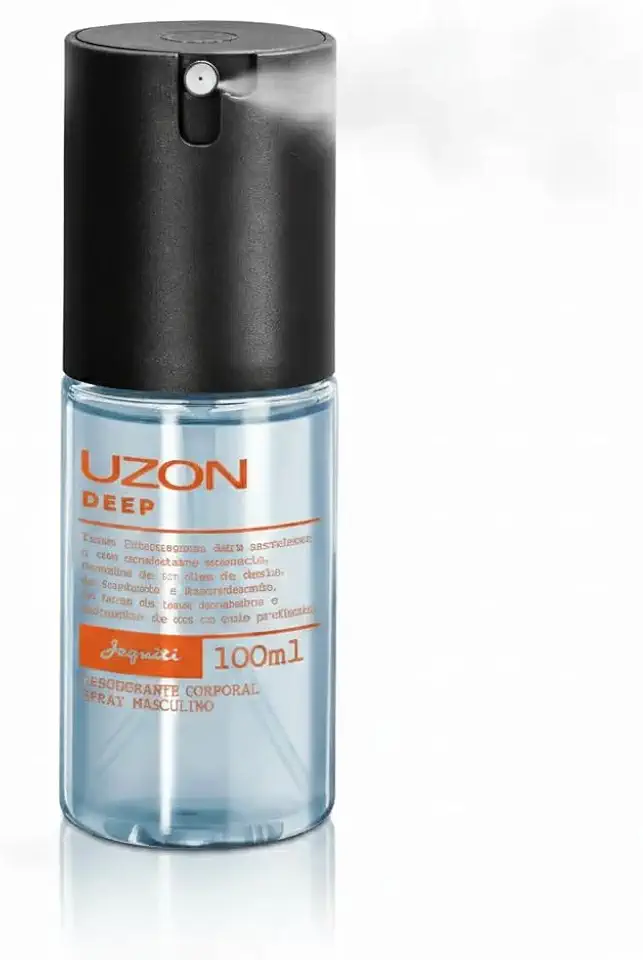 Uzon Deep Desodorante Spray Masculino 100ml Amadeirado Oriental