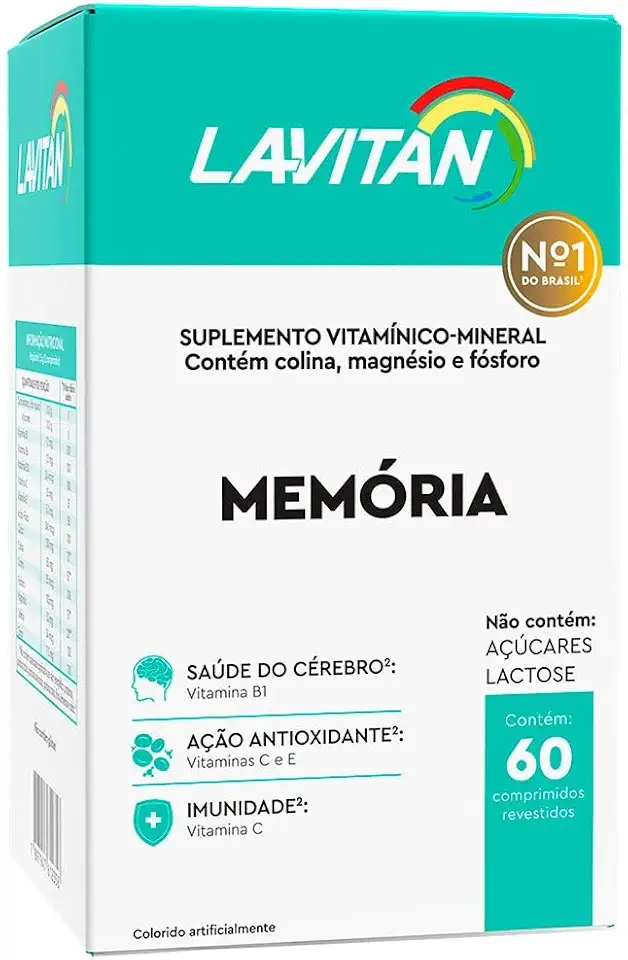 Lavitan Memória - 60 Comprimidos