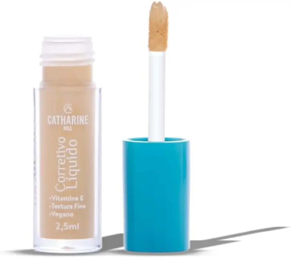 Mini Corretivo Líquido Yellow Média Cobertura Catharine Hill Travel Size Matte