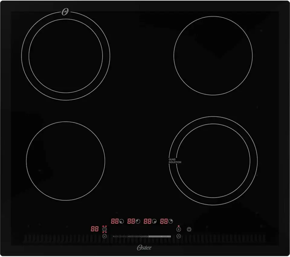 Cooktop por Indução Oster, Touch Screen, 4 Bocas, 220V, OTOP402