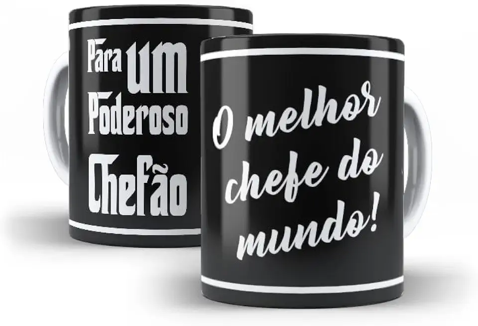 Caneca Poderoso Chefão Melhor Chefe do Mundo