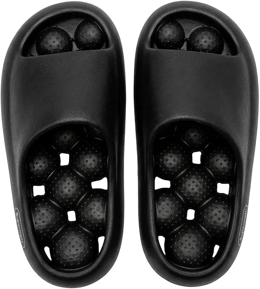 Chinelo Nuvem Ortopédico com Esferas Massageadoras – Sandália Ergonômica Antiderrapante Alívio de Dores e Stress