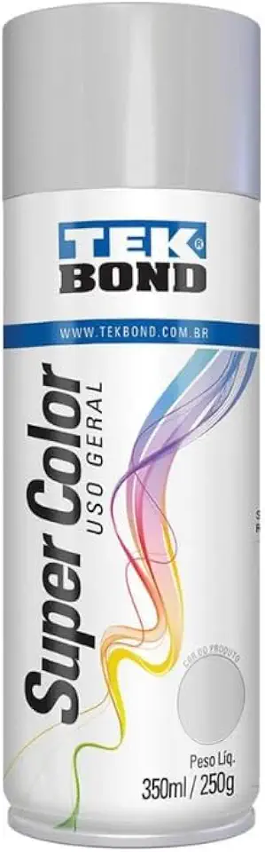 Tinta Spray Primer Fundo Aerossol TekBond Uso Geral 350ml/250g