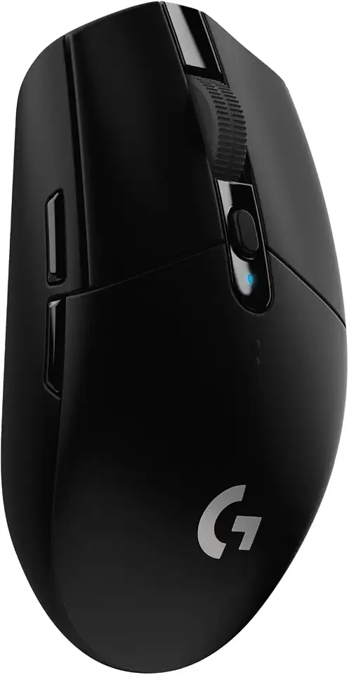 Mouse Gamer Sem Fio Logitech G305 LIGHTSPEED com 6 Botões Programáveis e Até 12.000 DPI - Preto