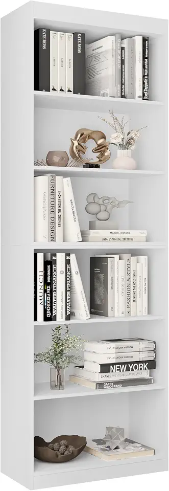 Organizador Livreiro Para Sala Escritório Gold (Branco)