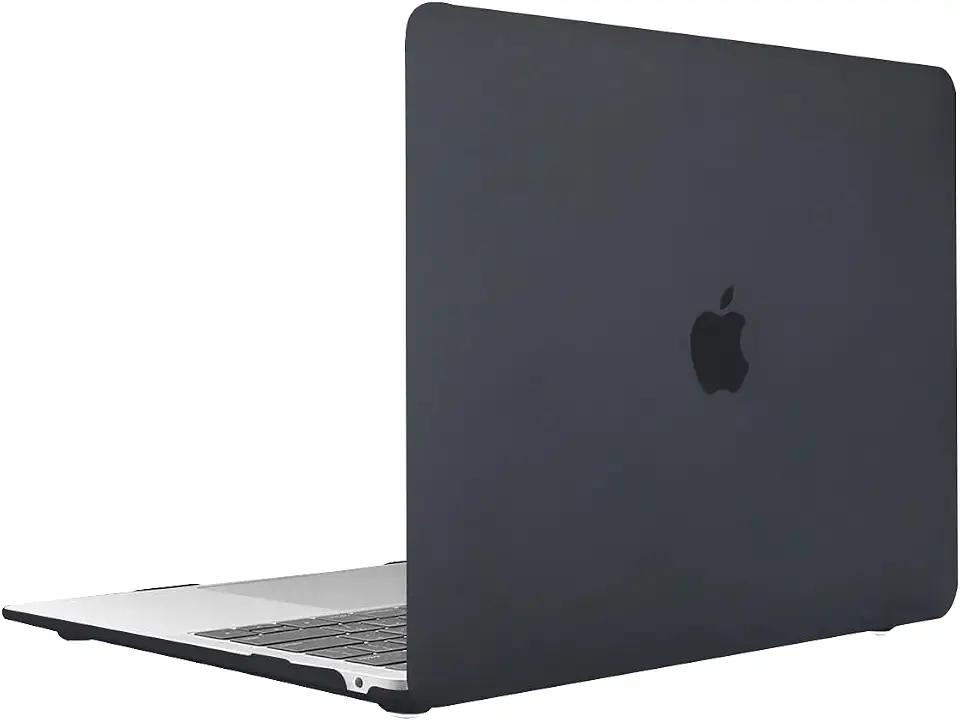 Capa Case Para Macbook Air 13.3" CHIP M1 MODELOS A1932 A2179 A2337 (Preto Fosco)