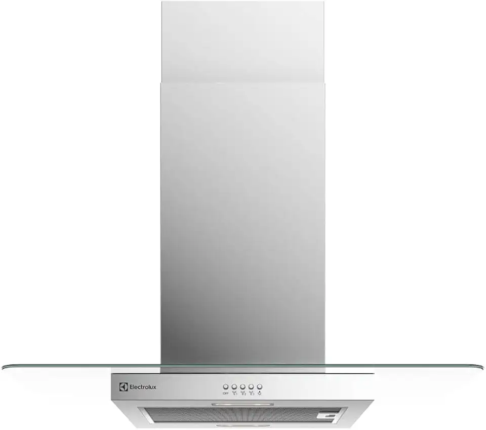 Coifa de Ilha Electrolux 90cm Vidro com Luz de Led Efficient (CE9IX) 127V