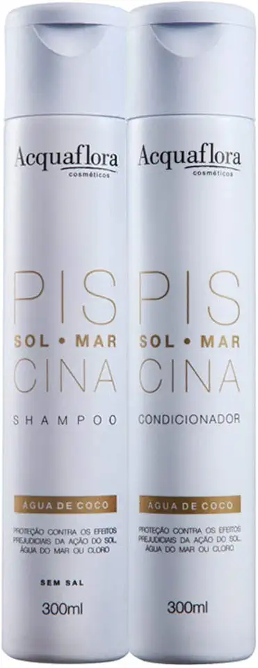 Kit Acquaflora Sol Mar Piscina Duo (2 Produtos)