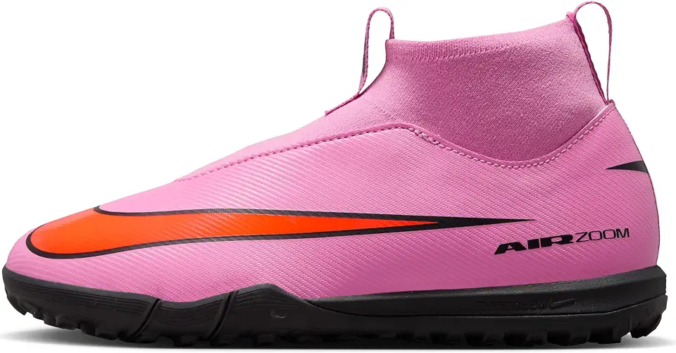 Chuteira Nike Society Zoom Superfly 10 Academy Jr Rosa