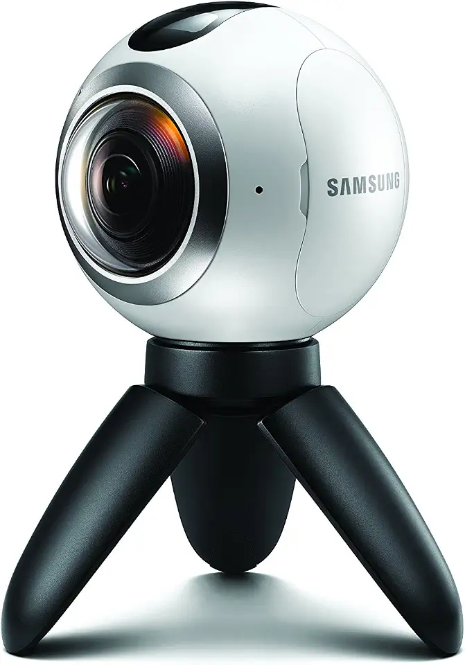 Samsung Câmera VR Gear 360 Real 360° de alta resolução (versão dos EUA com garantia)