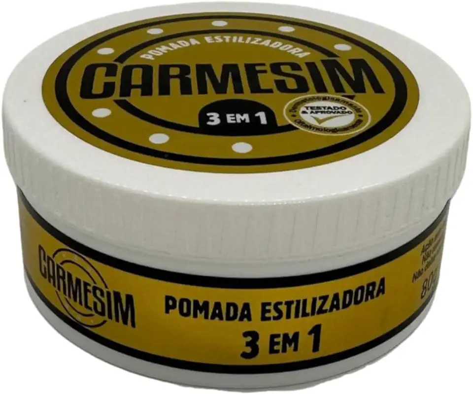 Carmesim Pomada Estilizadora 3 em 1-80g