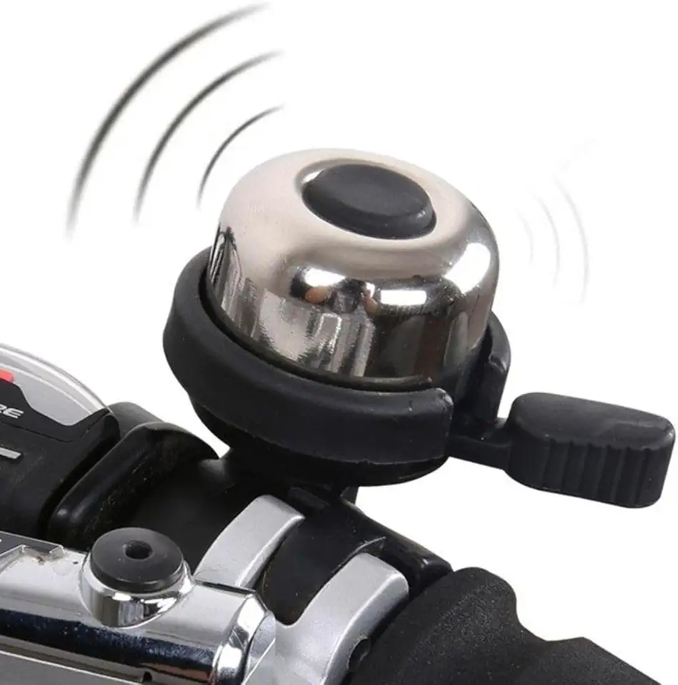 Campainha Buzina Sino Trim Trim P/Bicicleta Bike Infantil Adulto Som Alto No Guidão Com Segurança E Diversão
