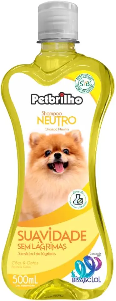 Petbrilho Shampoo Neutro 500Ml Para Cães