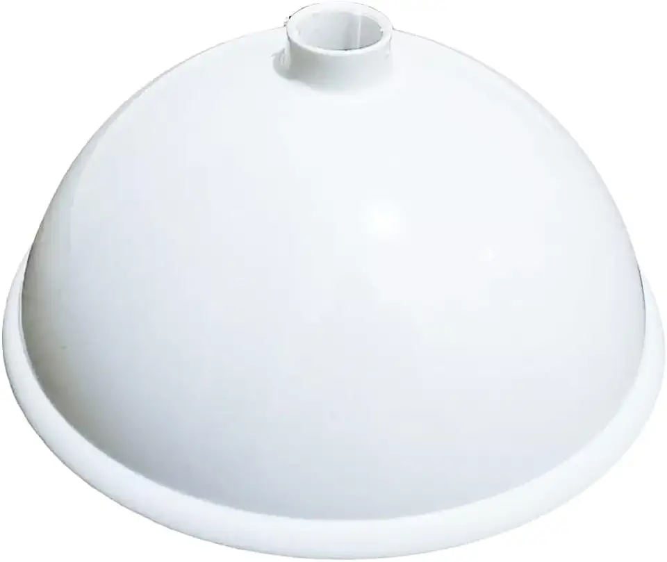 Canopla Superior para Ventiladores de Teto Venti-Delta e Ventisol Compatível (Branco)