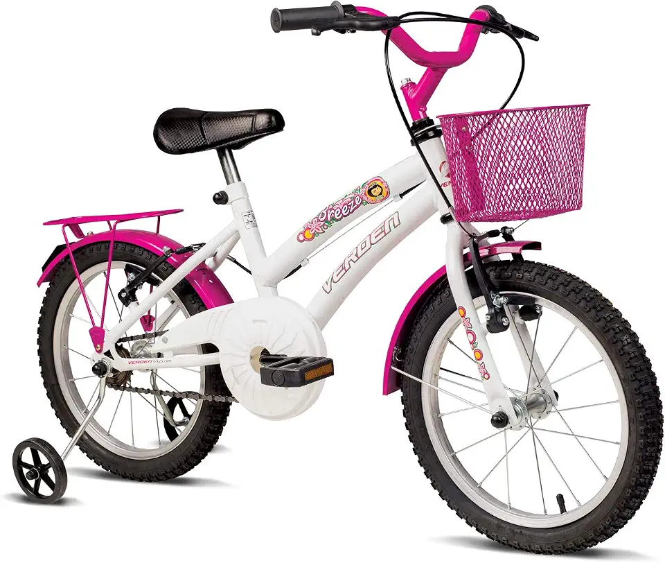 Bicicleta Infantil Verden Breeze - Aro 16 com cestinha e bagageiro