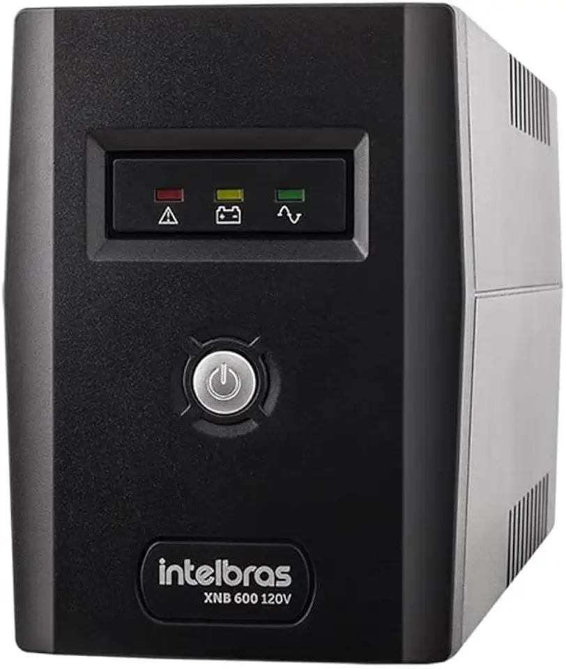 Nobreak Interactive, Intelbras XNB 600 120V, Preto