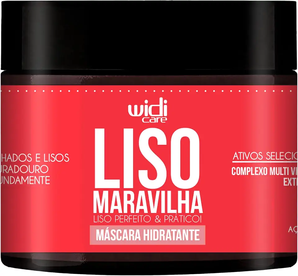 Widi Care Máscara de Tratamento Hidratante Liso Maravilha 300g