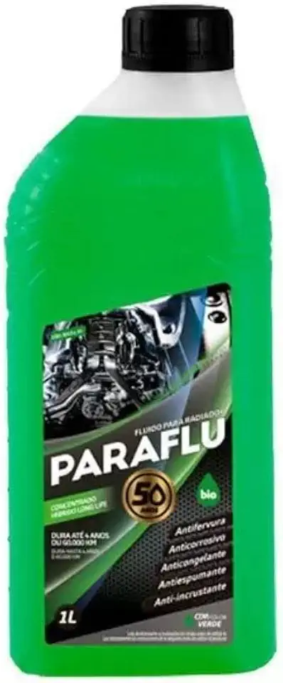 Aditivo Para Radiador Pronto Uso Verde Paraflu Bio Orgânico