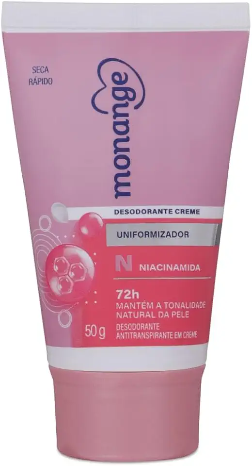 Desodorante Monange em Creme Uniformizador com Niacinamida Feminino 50g