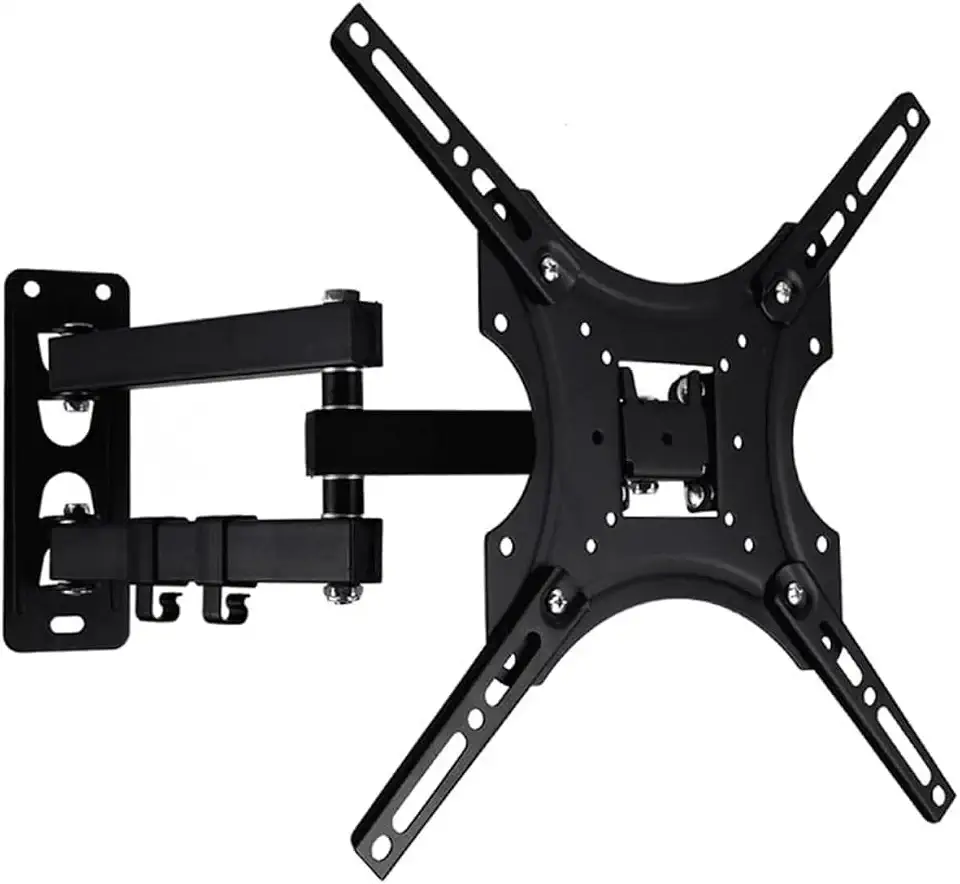 Suporte Articulado de Parede para TV Ajuste Livre TVs de 32 a 55 Polegadas até 18kg Suporte Universal Resistente