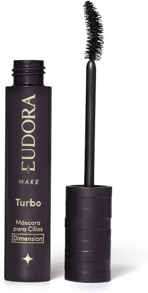 Máscara De Cílios Turbo Dimension Eudora Make 10G