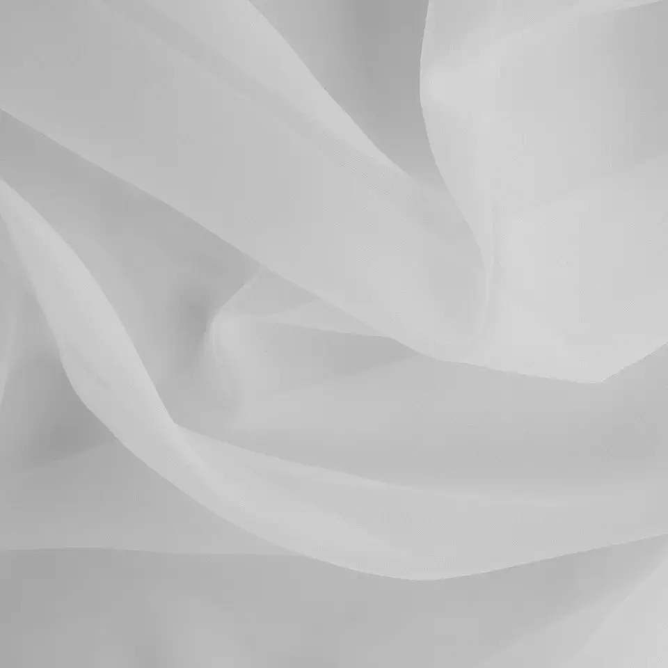 Tecido Voil Liso Branco - 3m largura (VL-23)