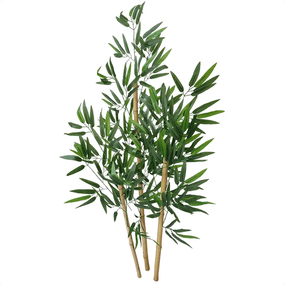 Planta Artificial Bambu Da Sorte 1 Metro Sem Vaso Decoração De Sala