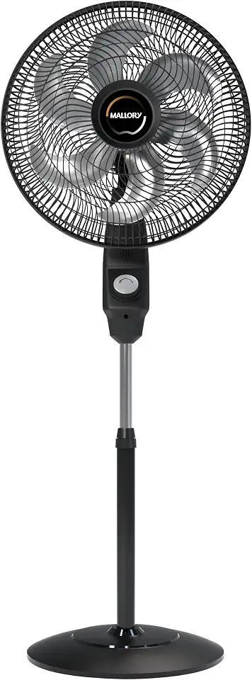 Ventilador de Coluna Mallory Éolo 126W, Silencioso, Hélice de 6 pás, Grade Especial em Sistema TS, Máxima Vazão e Mínimo Ruído – PR-GF- 220V