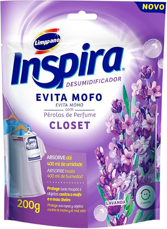 Evita Mofo Closet Inspira Lavanda 200g 1 UN, Limppano