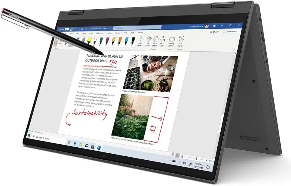 Lenovo Laptop IdeaPad Flex 5i 14" FHD 2 em 1 Touchscreen, Intel Core i3-1115G4, 4GB RAM, 128GB SSD, cinza grafite, Windows 11" S Mode, 82HS00R9US