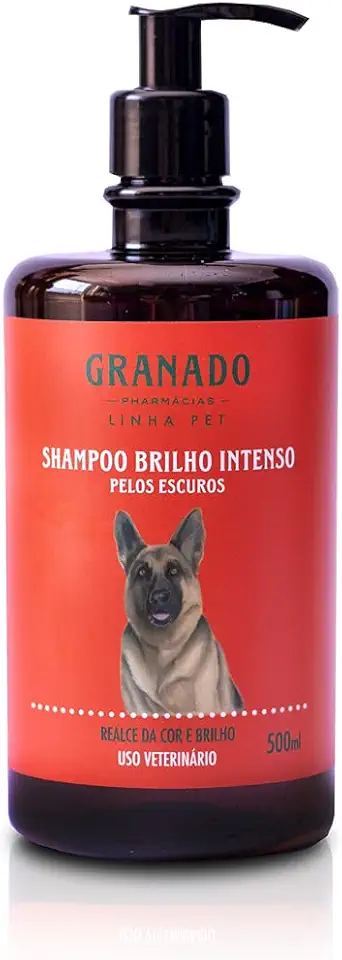 Granado Shampoo Pet Brilho Intenso Para Pelos Escuros, 500ml
