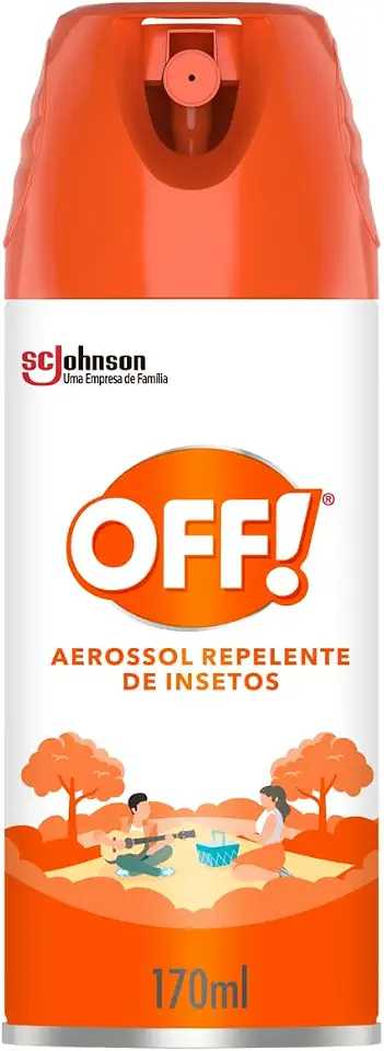 OFF! Family Repelente Aerosol de Mosquitos, Protege por até 6h, 170ml